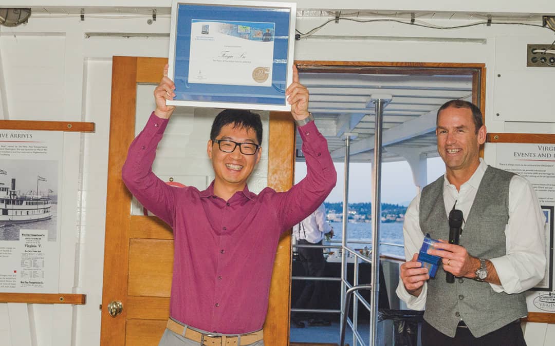 Feiyu Lu celebrates 10 years of Excellent Service at PSC