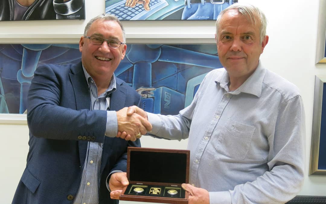 Keith Fisk celebrates 20 years of Excellent Service