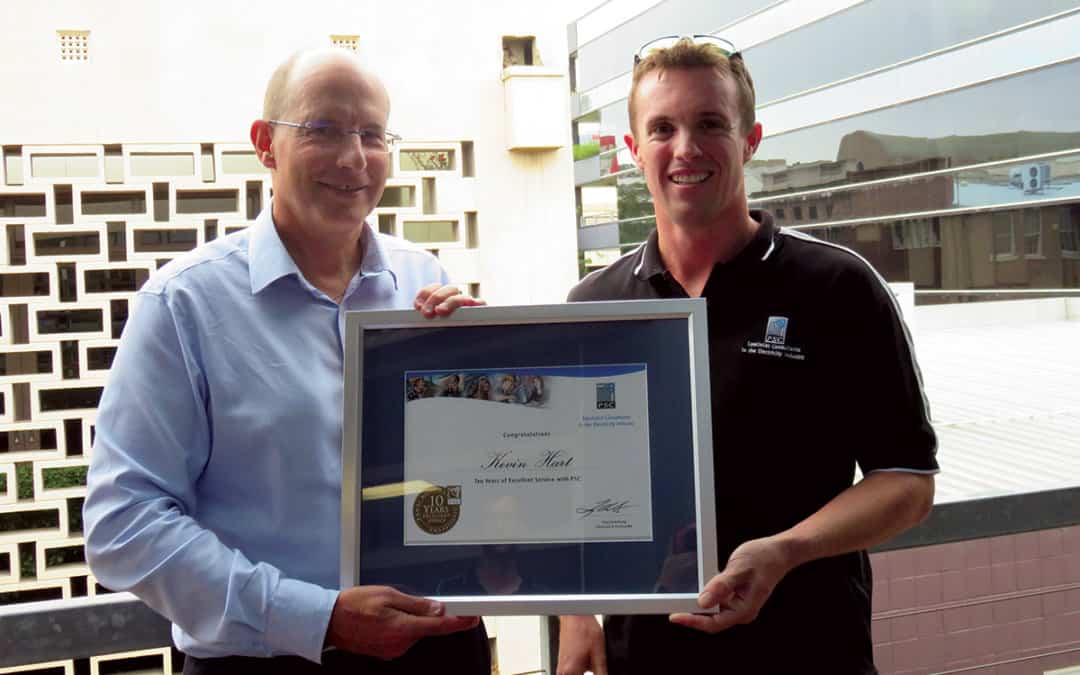 Kevin Hart celebrates 10 years of Excellent Service at PSC