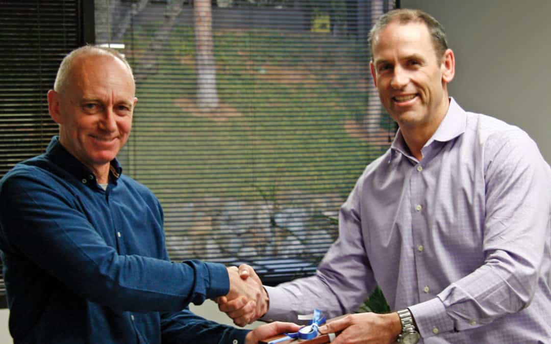 Tony Weller celebrates 20 years of excellent service with PSC